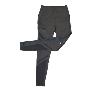 Alo Yoga Moto Leggings – Mesh Panel – Charcoal Grey – Women’s S